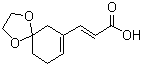 structure of CAS# 226916-19-4, (2E)-3-(1,4-二氧杂螺[4.5]癸-7-烯-7-基)-2-丙烯酸