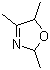 structure of CAS# 22694-96-8, 2,4,5-三甲基-3-恶唑啉
