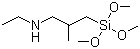 structure of CAS# 227085-51-0, N-乙基-3-三甲氧基硅烷-2-甲基丙胺