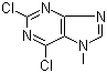 structure of CAS# 2273-93-0, 2,6-Dichloro-7-methylpurine