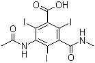 structure of CAS# 2276-90-6, 碘他拉酸