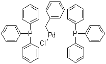 CAS # 22784-59-4, trans-Benzyl(chloro)bis(triphenylphosphine)palladium(II)