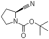 structure of CAS# 228244-04-0, (S)-1-N-Boc-2-吡咯烷甲腈