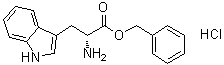 structure of CAS# 22839-16-3, D-色氨酸苄酯单盐酸盐