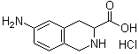 CAS # 228728-09-4, 6-Amino-1,2,3,4-tetrahydro-3-isoquinolinecarboxylic acid monohydrochloride