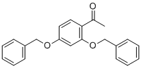 structure of CAS# 22877-01-6, 1-(2,4-双(苄氧基)苯基)乙酮