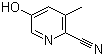2-氰基-3-甲基-5-羟基吡啶分子结构 (CAS 228867-86-5)