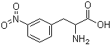 structure of CAS# 22888-56-8, 3-硝基-苯丙氨酸