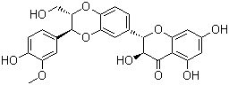 structure of CAS# 22888-70-6, 水飞蓟宾