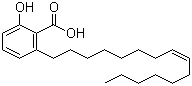 structure of CAS# 22910-60-7, 银杏酸