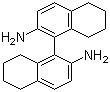 structure of CAS# 229177-78-0, (S)-5,5',6,6',7,7',8,8'-八氢-[1,1'-联萘]-2,2'-二胺
