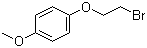 structure of CAS# 22921-76-2, 1-(2-溴乙氧基)-4-甲氧基苯