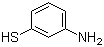 3-氨基苯硫酚分子结构 (CAS 22948-02-3)