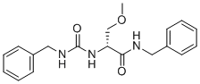structure of CAS# 2295925-90-3, (R)-N-苄基-2-(3-苄基脲基)-3-甲氧基丙酰胺