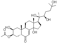 CAS 登录号：22961-68-8, 20-羟基蜕皮激素 3-乙酸酯