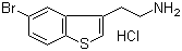 structure of CAS# 22964-00-7, 5-溴-苯并[b]噻吩-3-乙胺盐酸盐