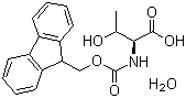 structure of CAS# 229957-49-7, N-芴甲氧羰基-L-苏氨酸一水合物