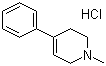 CAS # 23007-85-4, 1-Methyl-4-phenyl-1,2,3,6-tetrahydropyridine hydrochloride, 23007-85-4