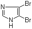 structure of CAS# 2302-30-9, 4,5-二溴-1H-咪唑