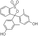 CAS 登录号：2303-01-7, 间甲酚紫, 间甲苯酚紫, 间甲酚磺酰酞, 3,3'-二甲基酚酞