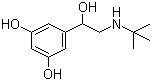 CAS 登录号：23031-25-6, 特布他林, 5-(1-羟基-2-叔丁基氨基乙基)苯-1,3-二酚