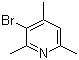 structure of CAS# 23079-73-4, 3-溴-2,4,6-三甲基吡啶