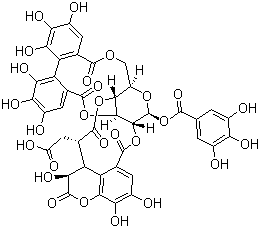 structure of CAS# 23094-71-5, 诃子鞣酸