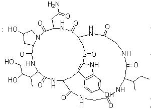 structure of CAS# 23109-05-9, alpha-毒伞肽