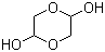 structure of CAS# 23147-58-2, 1,4-Dioxane-2,5-diol