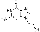 CAS 登录号：23169-33-7, 9-(2'-羟基乙基)鸟嘌呤