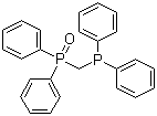structure of CAS# 23176-18-3, 双(二苯基膦)甲烷一氧化物