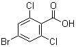 structure of CAS# 232275-51-3, 4-溴-2,6-二氯苯甲酸