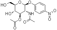 CAS # 23262-57-9, 4-Nitrophenyl 2-(acetylamino)-2-deoxy-beta-D-glucopyranoside 3-acetate