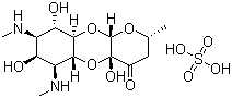 CAS 登录号：23312-56-3, 硫酸壮观霉素