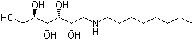 structure of CAS# 23323-37-7, N-正辛基-D-葡萄糖胺