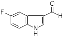 structure of CAS# 2338-71-8, 5-Fluoro-1H-indole-3-carboxaldehyde