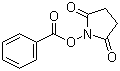 structure of CAS# 23405-15-4, 苯甲酸 N-羟基琥珀酰亚胺酯