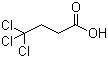 structure of CAS# 2345-32-6, 4,4,4-三氯丁酸