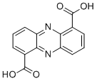 structure of CAS# 23462-25-1, 吩嗪-1,6-二甲酸