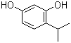 structure of CAS# 23504-03-2, 4-异丙基间苯二酚