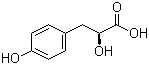 structure of CAS# 23508-35-2, (S)-3-(4-羟基苯基)-2-羟基丙酸