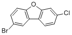 2-溴-7-氯二苯并[b,d]呋喃分子结构 (CAS 2355229-03-5)