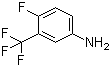 CAS # 2357-47-3, 4-Fluoro-3-(trifluoromethyl)aniline, 5-Amino-2-fluorobenzotrifluoride, alpha,alpha,alpha,4-Tetrafluoro-m-toluidine