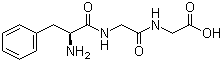 structure of CAS# 23576-42-3, L-Phenylalanylglycylglycine