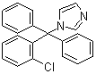 CAS 登录号：23593-75-1, 克霉唑, 1-[(2-氯苯基)二苯甲基]-1H-咪唑