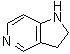 structure of CAS# 23596-28-3, 2,3-二氢-1H-吡咯并[3,2-c]吡啶