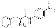 structure of CAS# 2360-97-6, (alphaS)-alpha-氨基-N-(4-硝基苯基)苯丙酰胺