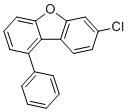 structure of CAS# 2360830-97-1, 7-氯-1-苯基二苯并[b,d]呋喃