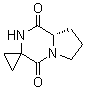 CAS # 236123-07-2, (8'aS)-Tetrahydrospiro[cyclopropane-1,3'(2'H)-pyrrolo[1,2-a]pyrazine]-1',4'-dione