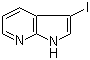 structure of CAS# 23616-57-1, 3-碘-7-氮杂吲哚
